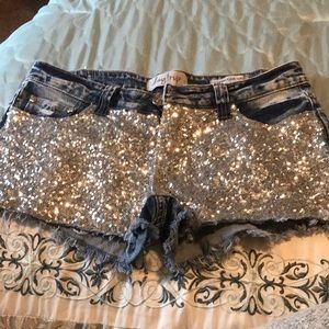 Daytrip sequin shorts